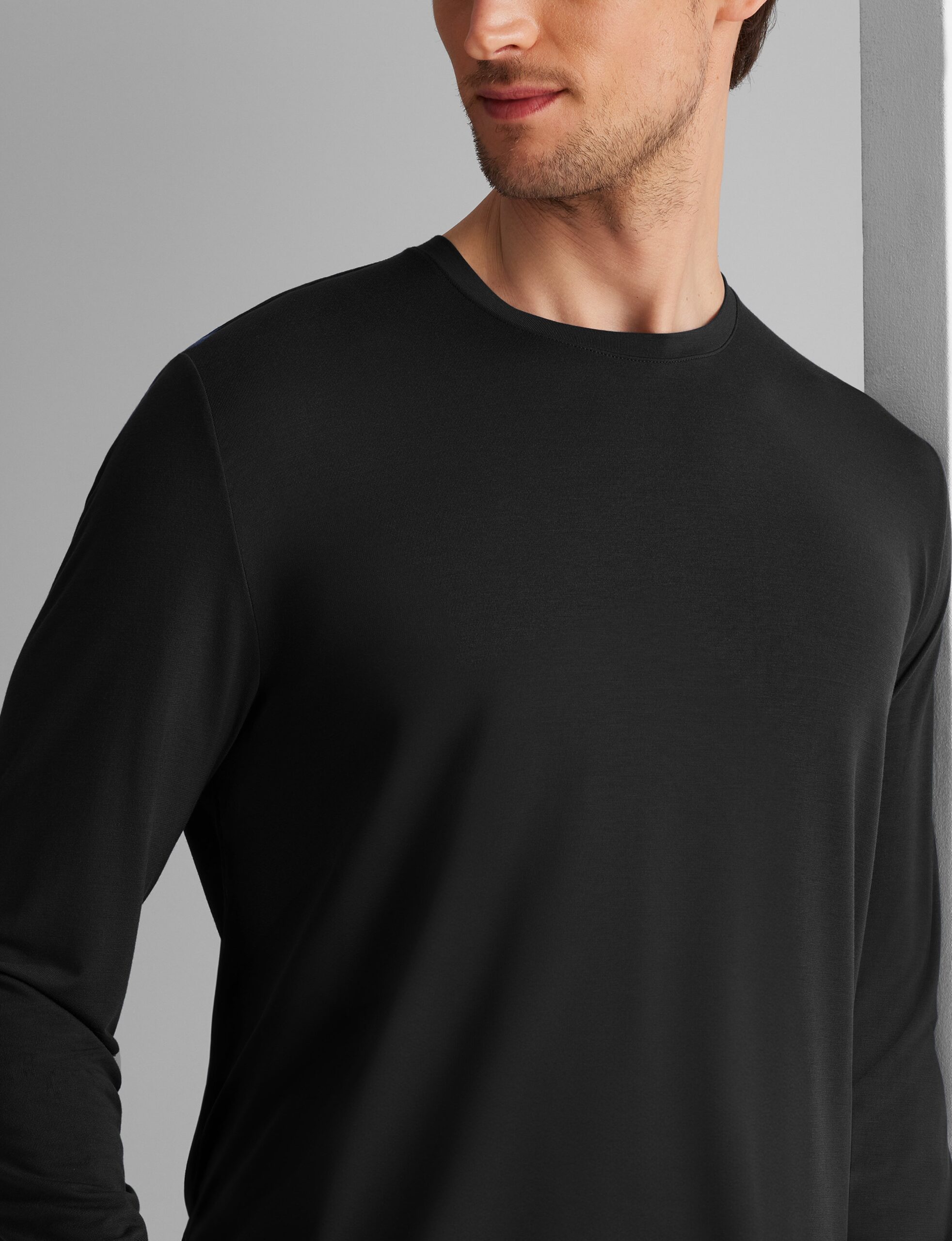 Second Skin Long Sleeve Sleep Tee & Pant Set - Image 6