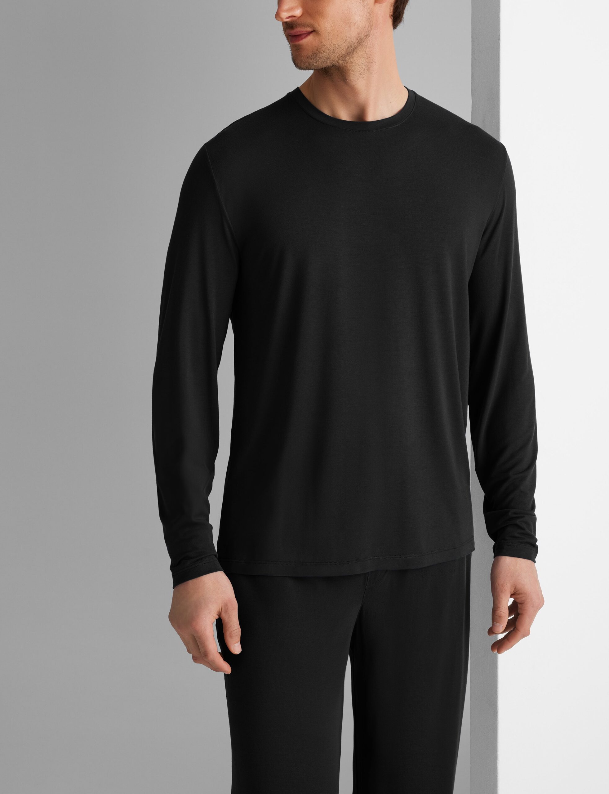 Second Skin Long Sleeve Sleep Tee & Pant Set - Image 5