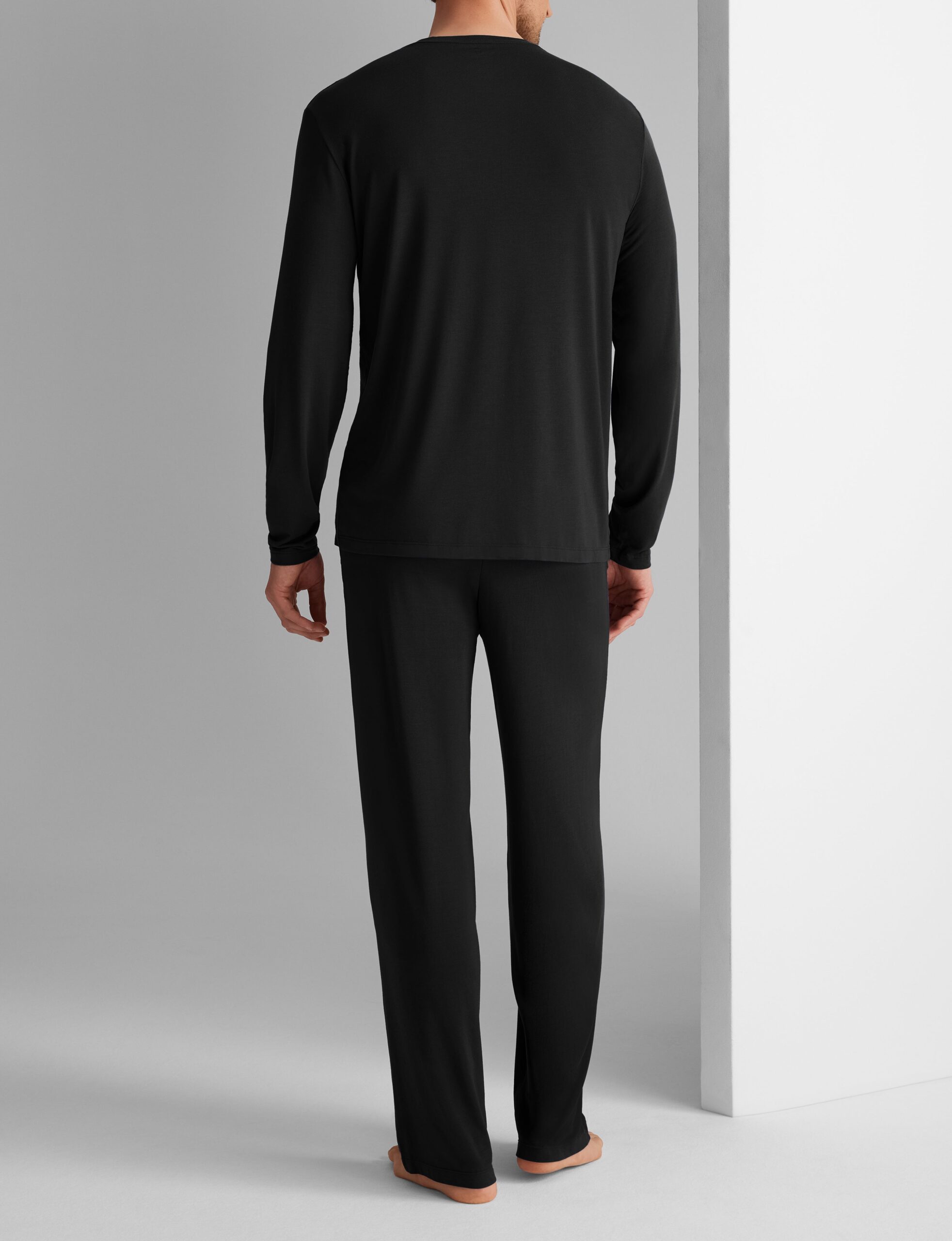 Second Skin Long Sleeve Sleep Tee & Pant Set - Image 4