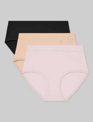 Women's Cool Cotton High Rise Brief (3-Pack)