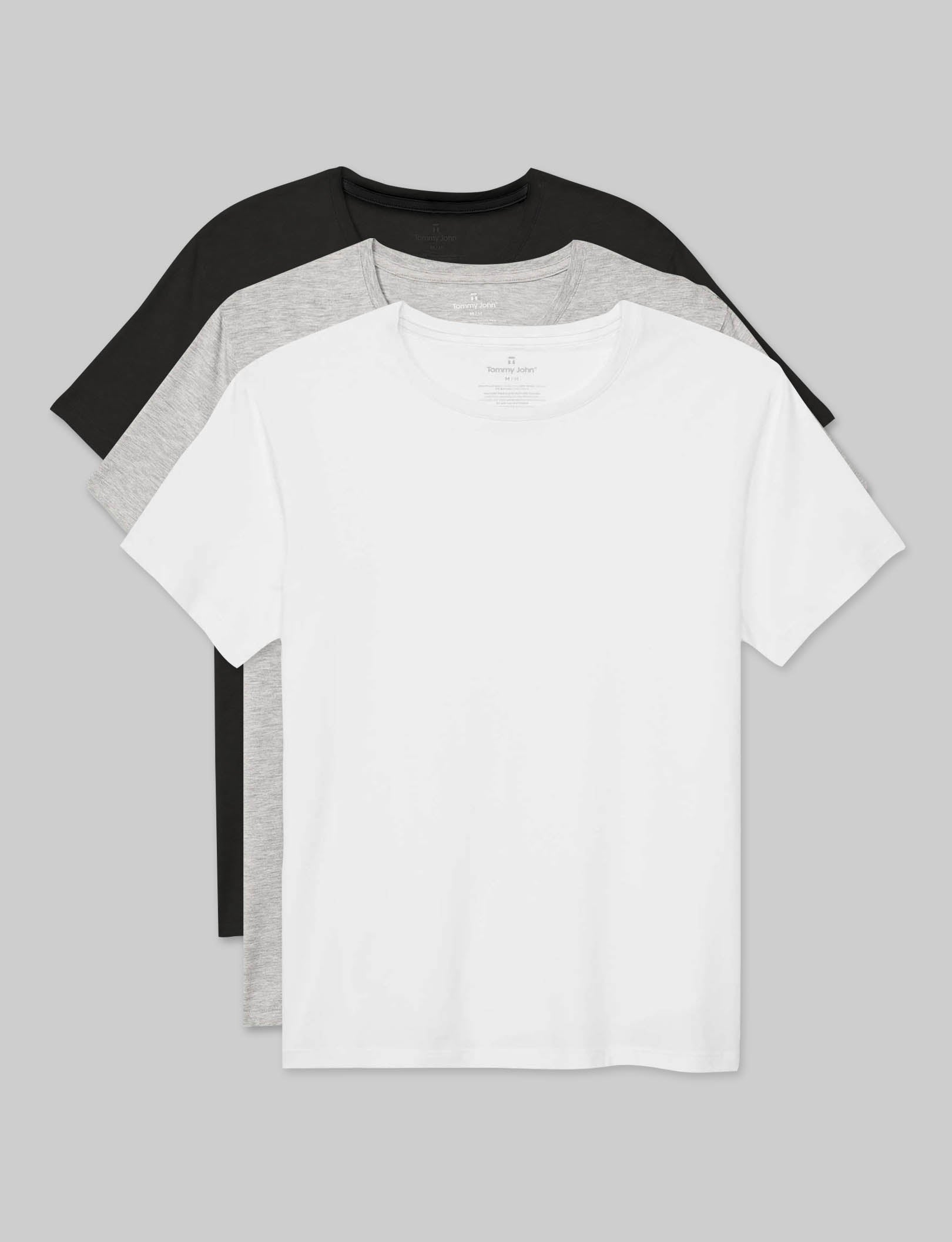 Second Skin Crew Neck Tee (3-Pack)