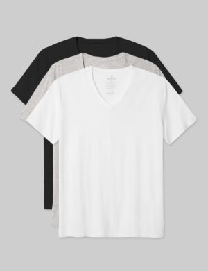 Second Skin V-Neck Tee (3-Pack)