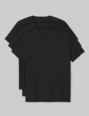 Second Skin V-Neck Tee (3-Pack)
