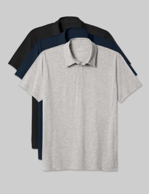 Second Skin Comfort Polo (3-Pack)