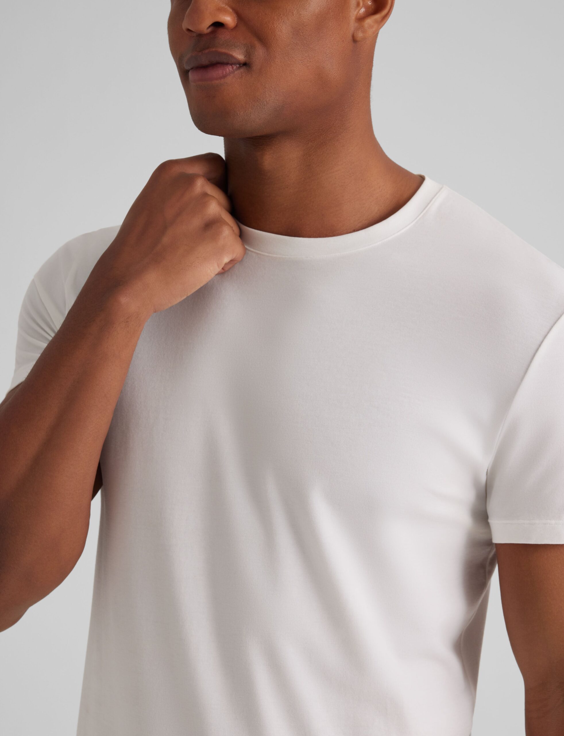 Cool Cotton Crew Neck Modern Fit Undershirt (3-Pack) - Image 5