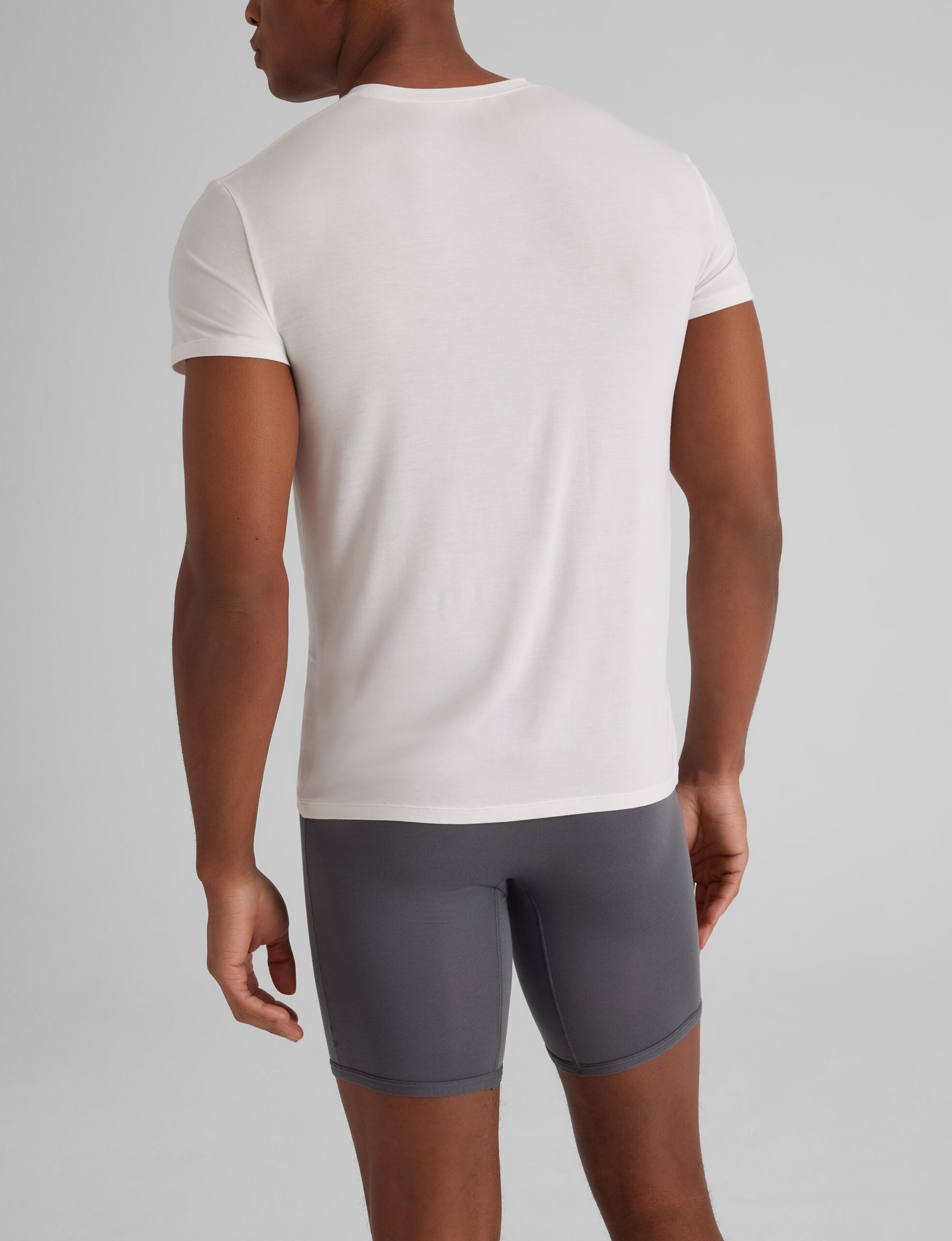 Second Skin High V-Neck Modern Fit Undershirt (6-Pack) - Image 3