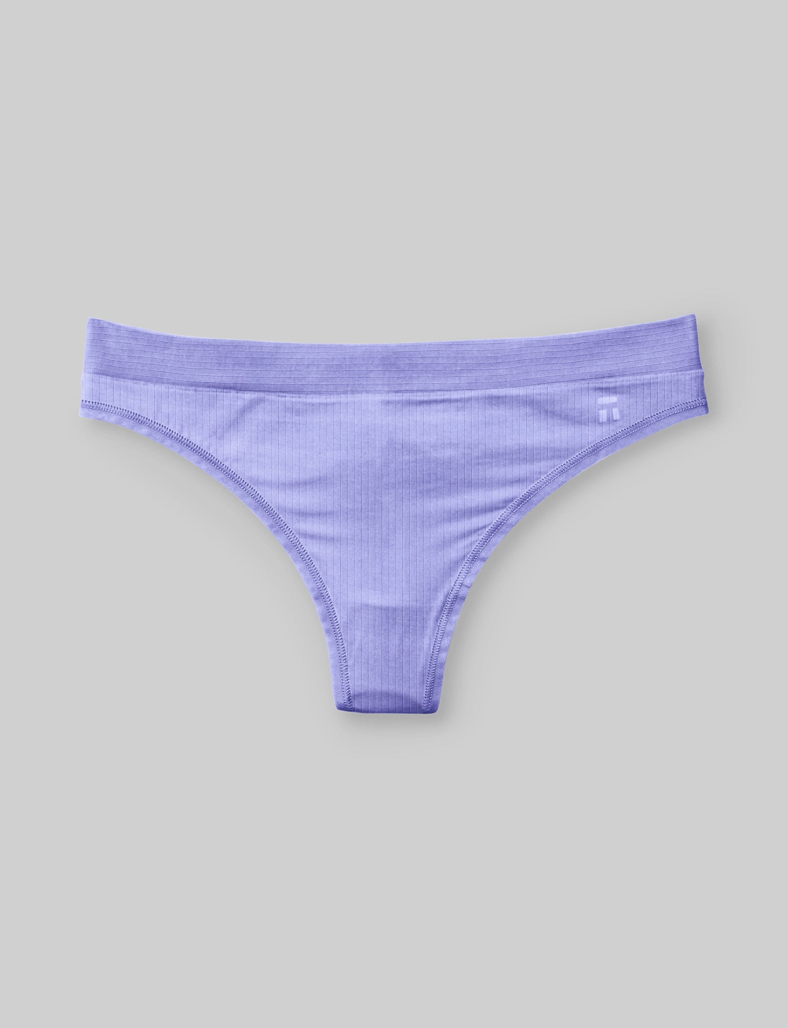 Women's Second Skin Luxe Rib Thong - Image 6