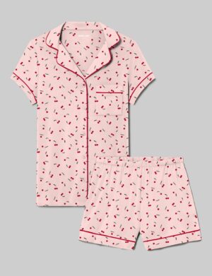 Women's Downtime Pajama Top & Short Set