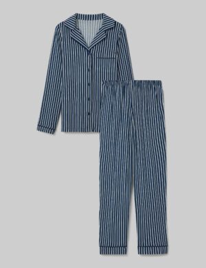 Women's Downtime Long Sleeve Pajama Top & Pant Set