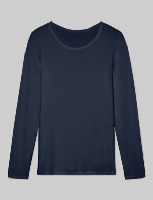 Women's Micro Rib Long Sleeve Tee