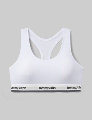 Signature Cotton Scoop Bralette