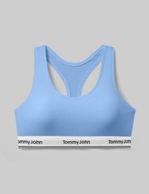 Signature Cotton Scoop Bralette