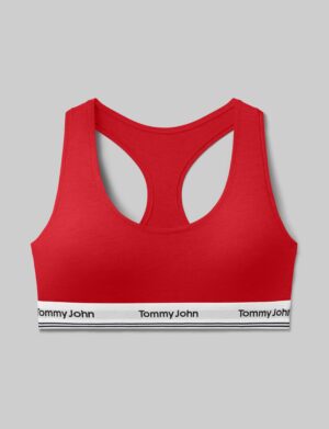 Signature Cotton Scoop Bralette