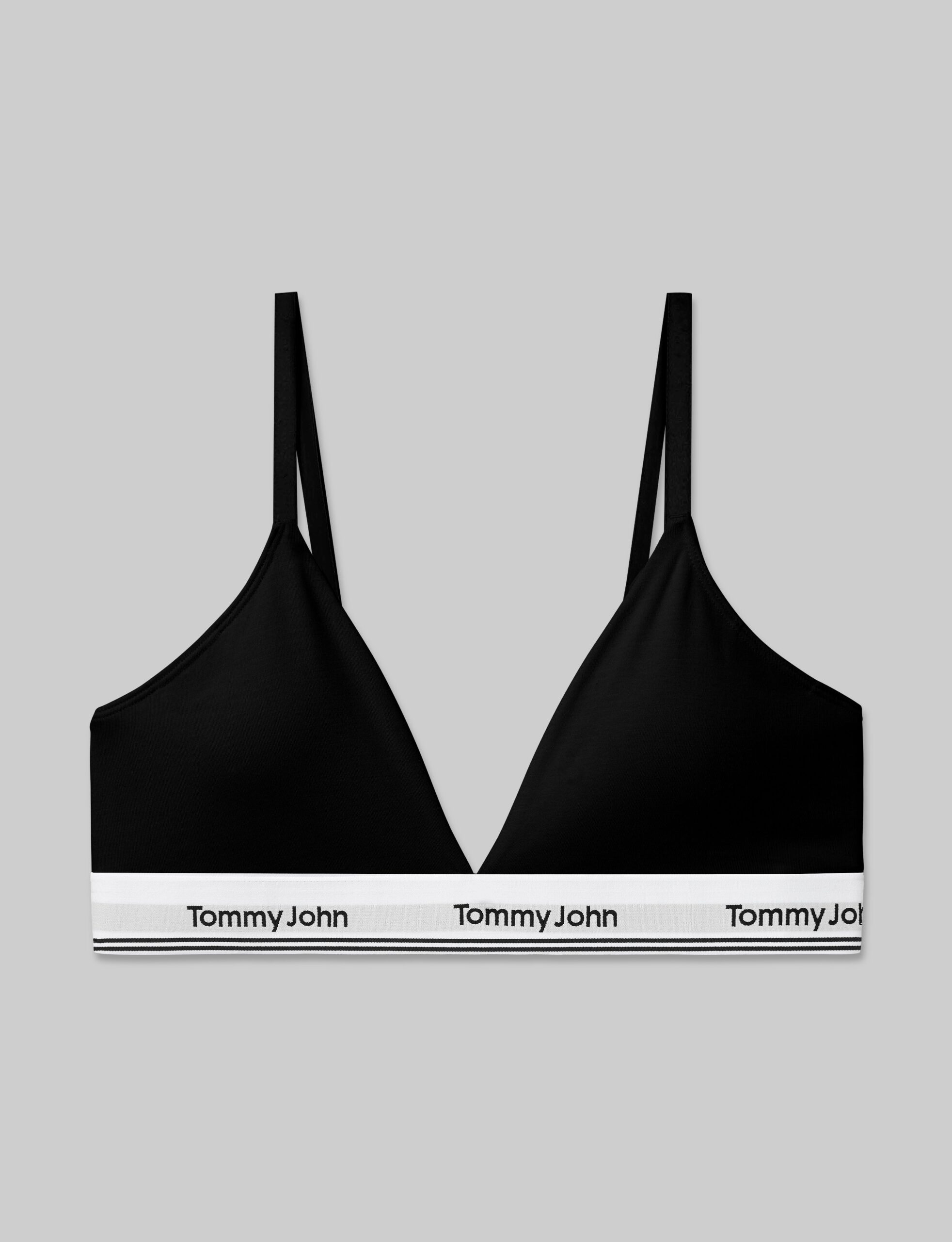 Signature Cotton Triangle Bralette