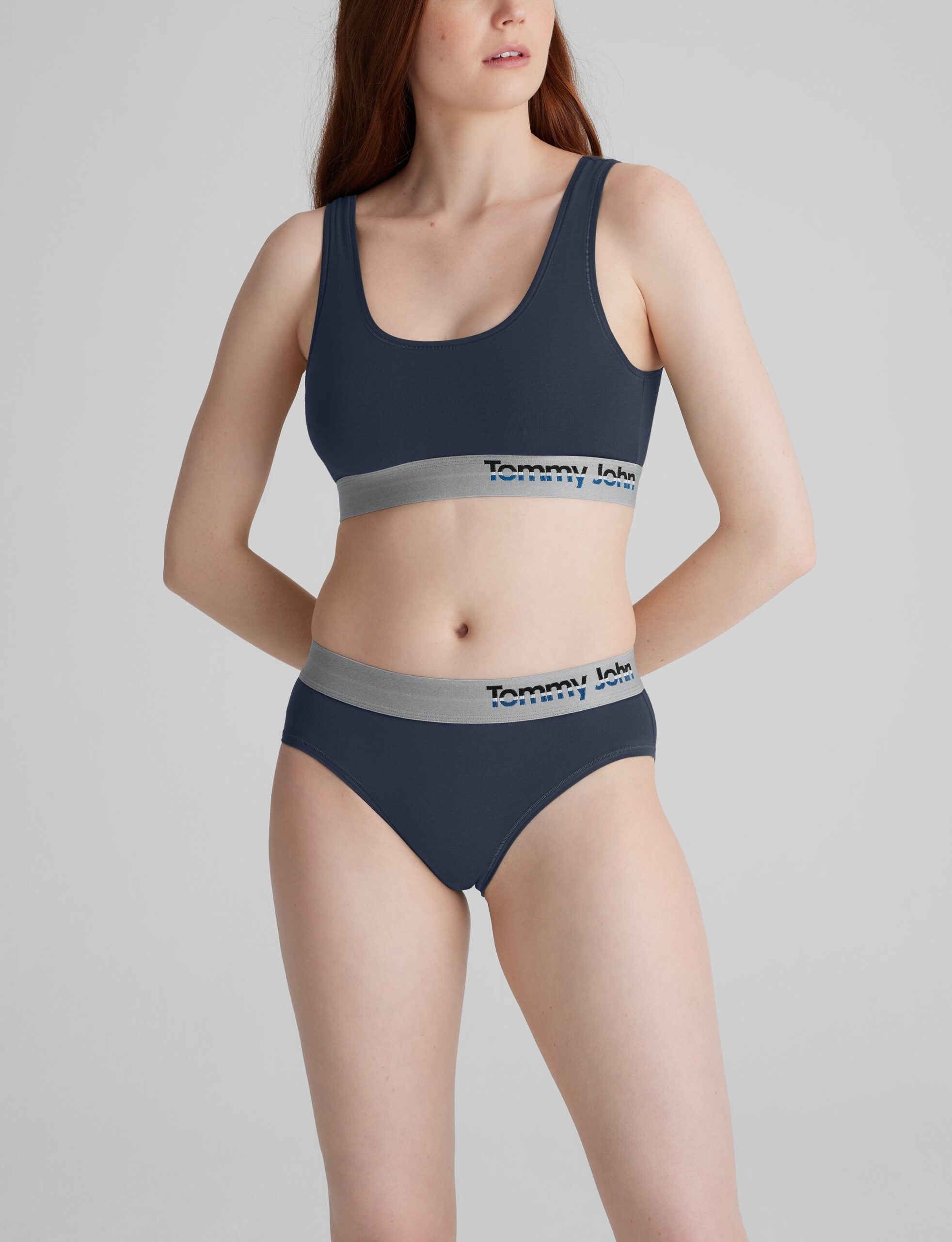 Cool Cotton Scoop Bralette - Image 2