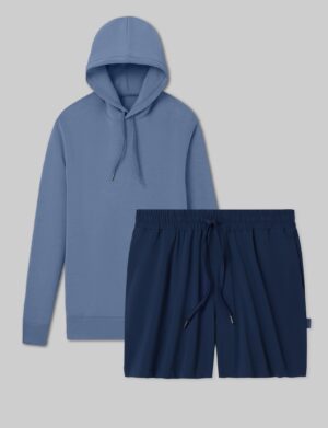 Luxe Traveler Hoodie & Short Set
