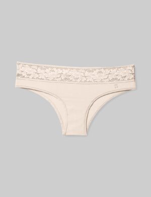 Women's Second Skin Cheeky, Lace Waist