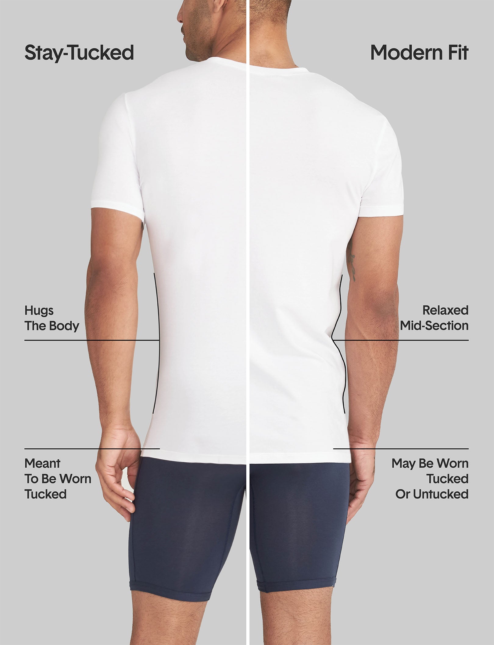 Cool Cotton Crew Neck Modern Fit Undershirt (3-Pack) - Image 6